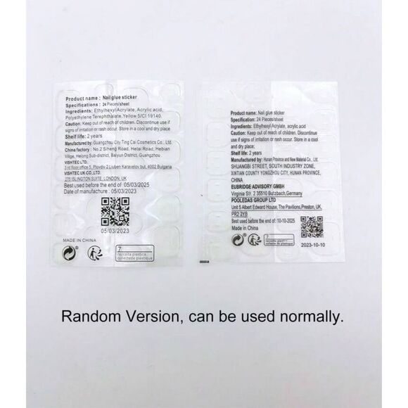 Whimsy Kawaii Cottagecore 24 Piece Cherry French Tip Almond Shape Nails - Picture 5 of 11